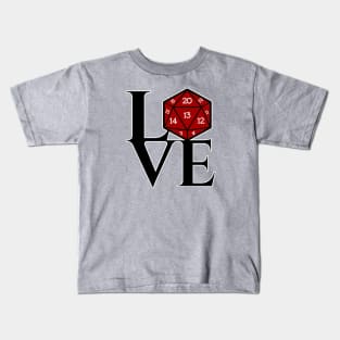 D20 Love Kids T-Shirt